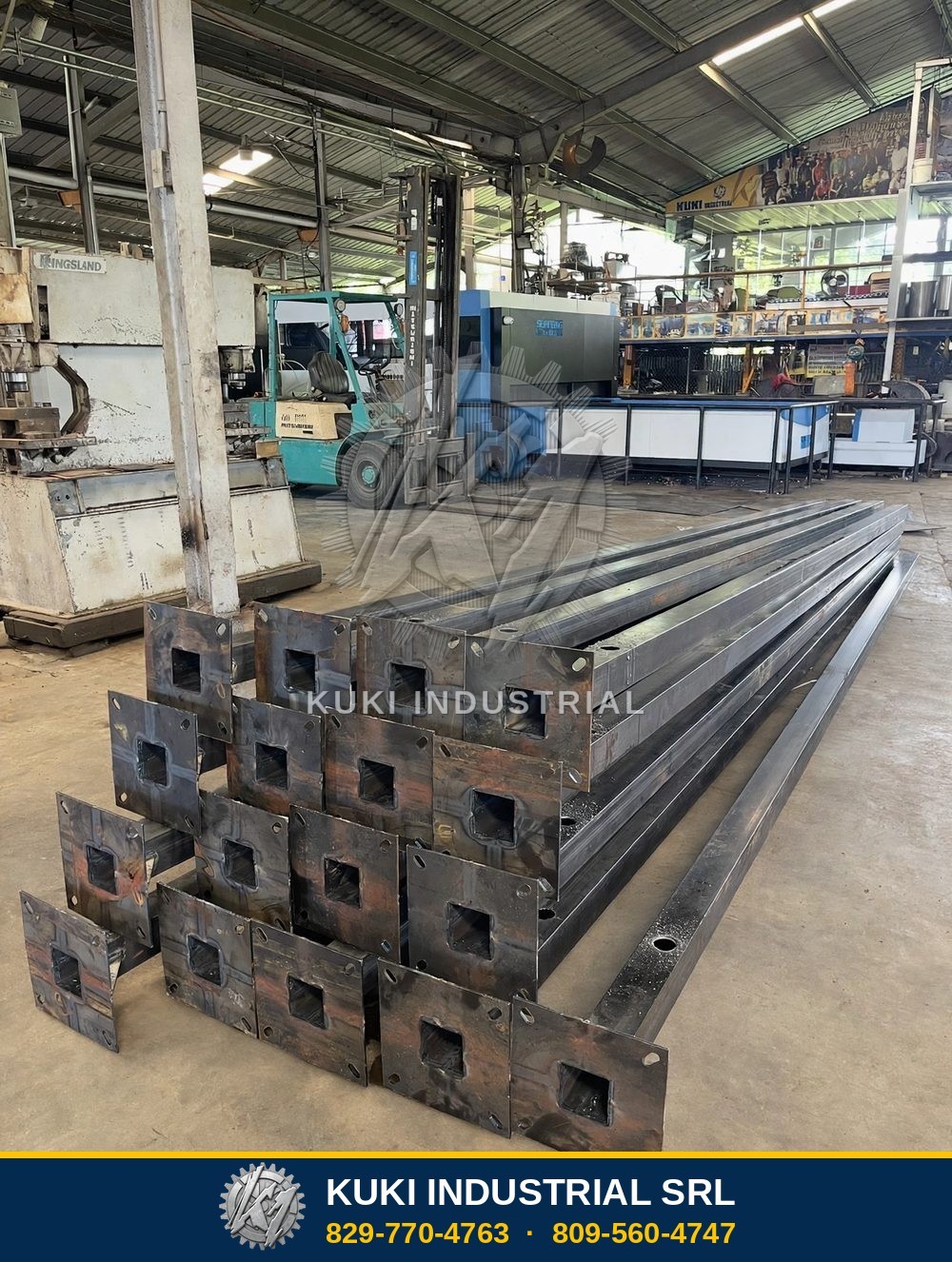 Postes metálicos fabricados por Kuki Industrial