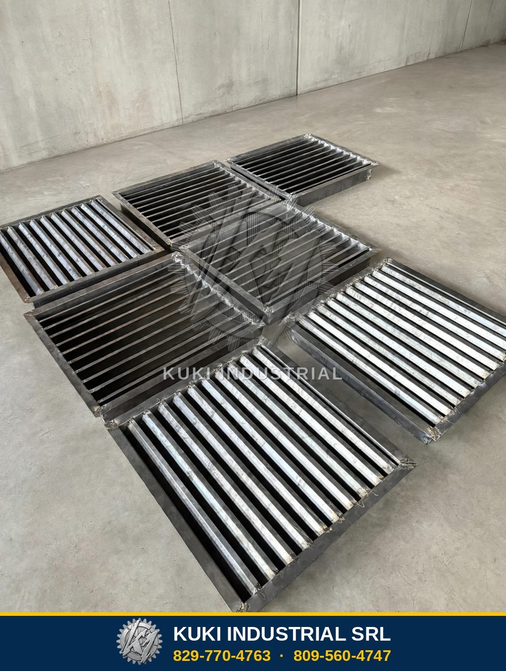 Celosías metálicas fabricadas por Kuki Industrial